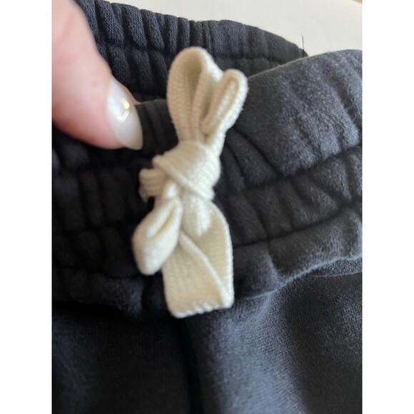 Nike Athletics Logo Boys Black Sweatpants Size Medium Drawstring Waist - Picture 6 of 10